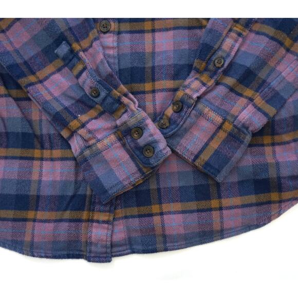 Patagonia Long Sleeve Cotton Fjord Flannel Shirt Women's Small - Picture 4 of 6